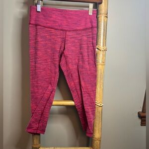 Lululemon Athletica Red Leggings